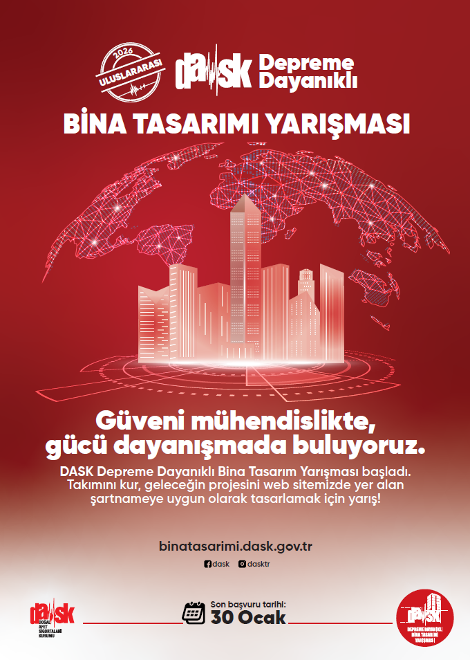 DASK Depreme Dayanıklı Bina Tasarımı Yarışması