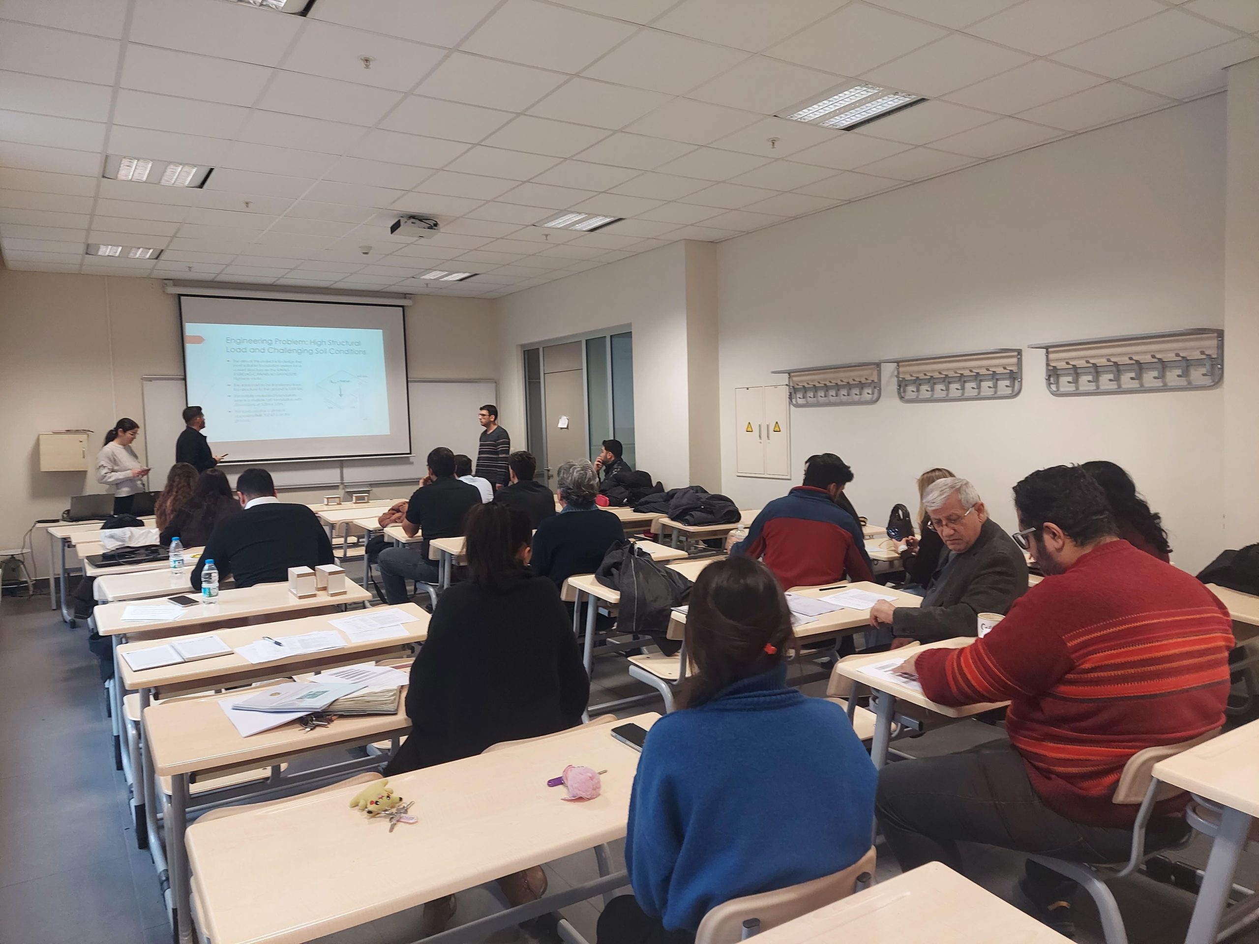 CE-415 İnşaat Mühendisliği Tasarımı I Dersi Proje Sunumları