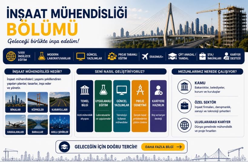 İnşaat Mühendisliği Aday Öğrenci
